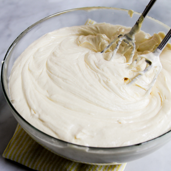 Cake batter