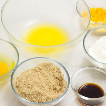 majority of ingredients for the loaf