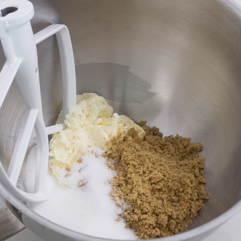 sugar, margarine, and brown sugar