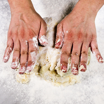 pressing dough how to